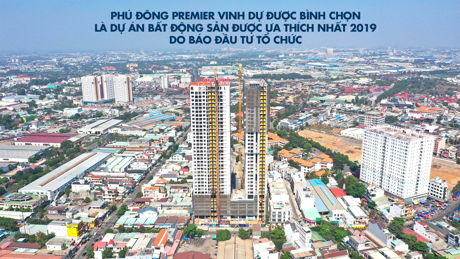 PHÚ ĐÔNG PREMIER VINH DỰ LÀ DỰ ÁN BẤT ĐỘNG SẢN ĐƯỢC ƯA THÍCH NHẤT 2019