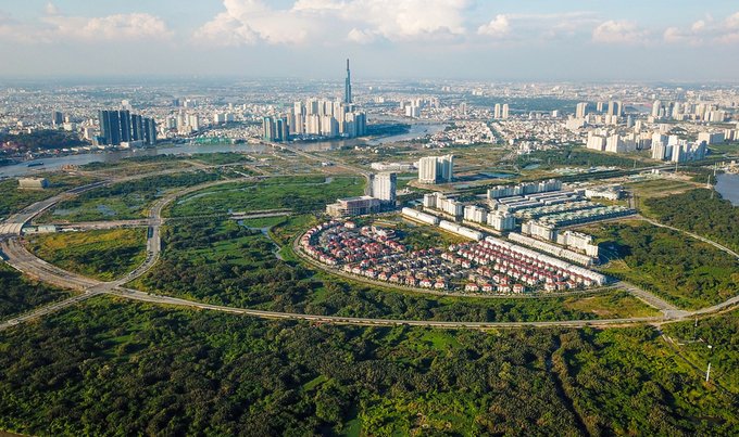 Thị trường bất động sản Thủ Thiêm, một trong những khu đô thị hạt nhân của TP HCM và của cả Thành phố Thủ Đức. Ảnh: Quỳnh Trần. Thị trường bất động sản Thủ Thiêm, một trong những khu đô thị hạt nhân của TP HCM và của cả Thành phố Thủ Đức. Ảnh: Quỳnh Trần.